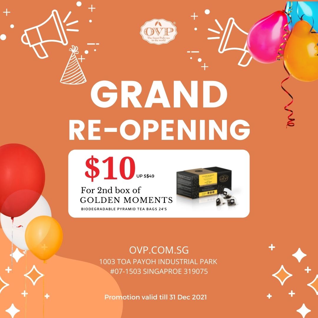 OVP Tea - Re-Opening Special