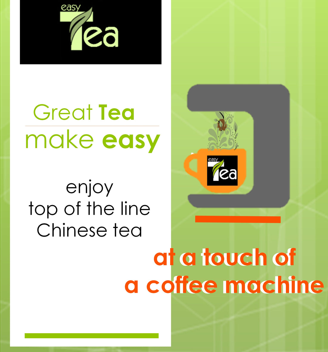 Great Tea Make Easy- Support us at KickStarter on all-or-nothing project to make it LIVE!