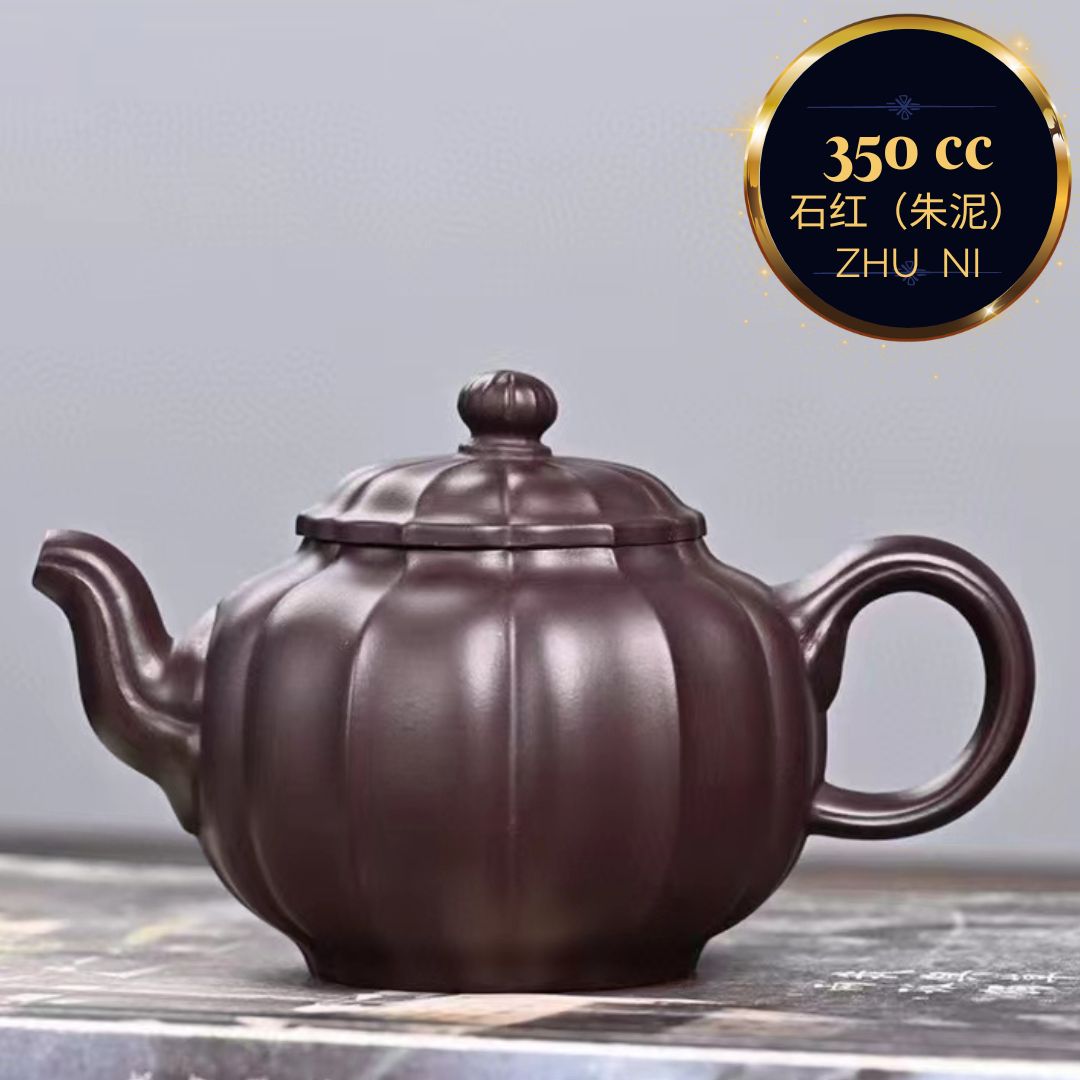 Zisha teapot Bao Ling, handmade by artist Level 3, YU Zhen(L3-2018)Zi Ni