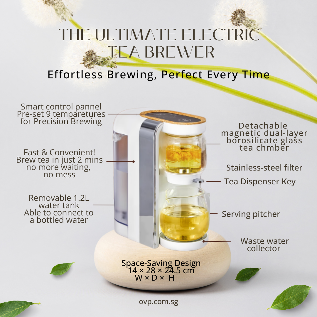 FREE Instant Hot Brew Tea Maker with 12-mth OVP Tea Subscription Plan