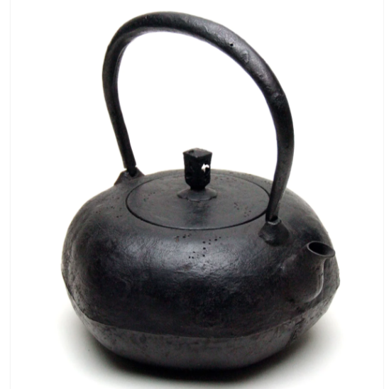 Kikko Gata Shape Japan Tetsubin Iron Kettle by Koizumi Nizaemon XI