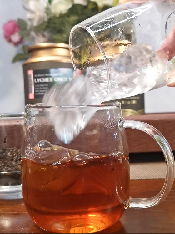 LYCHEE ONCE MORE Lychee Black Tea loose leaves