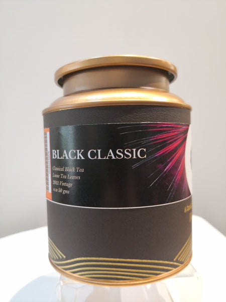 Black Classic Old Village Black Tea Gift Tin