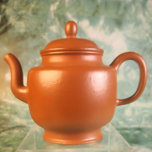 Zisha teapot Gong Deng, handmade by Studio Craftsmanship WANG Jian-Zhong,Zu Ni