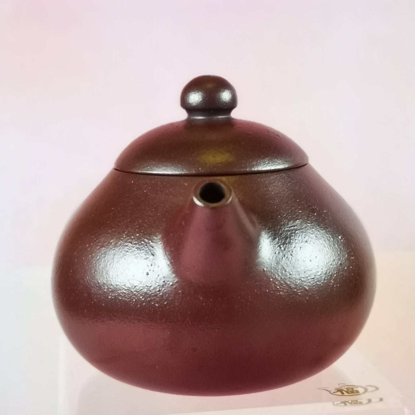 Zisha teapot Xi Shi, handmade by ZHOU Fa-Ming ("Father of Shihong")