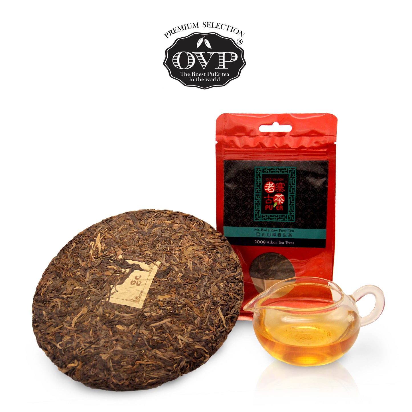 Mount Bada: OVP Premium Raw PuEr Loose Tea & Teacake of Different Vintages - OVP Tea