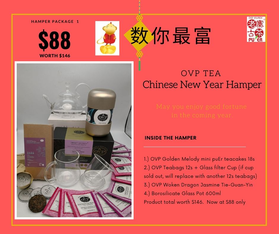 CNY Hampers - for good fortune, more beautiful, good luck, wishes come true and good health!