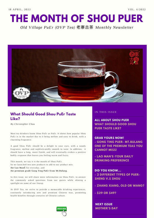 Monthly Newsletter - April 2022