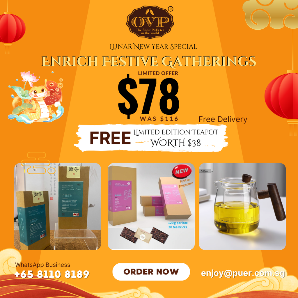 Celebrate Lunar New Year with Health, Elegance, and Joy – Exclusive Tea Set at $78