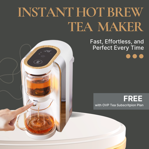 FREE Instant Hot Brew Tea Maker with 12-mth OVP Tea Subscription Plan