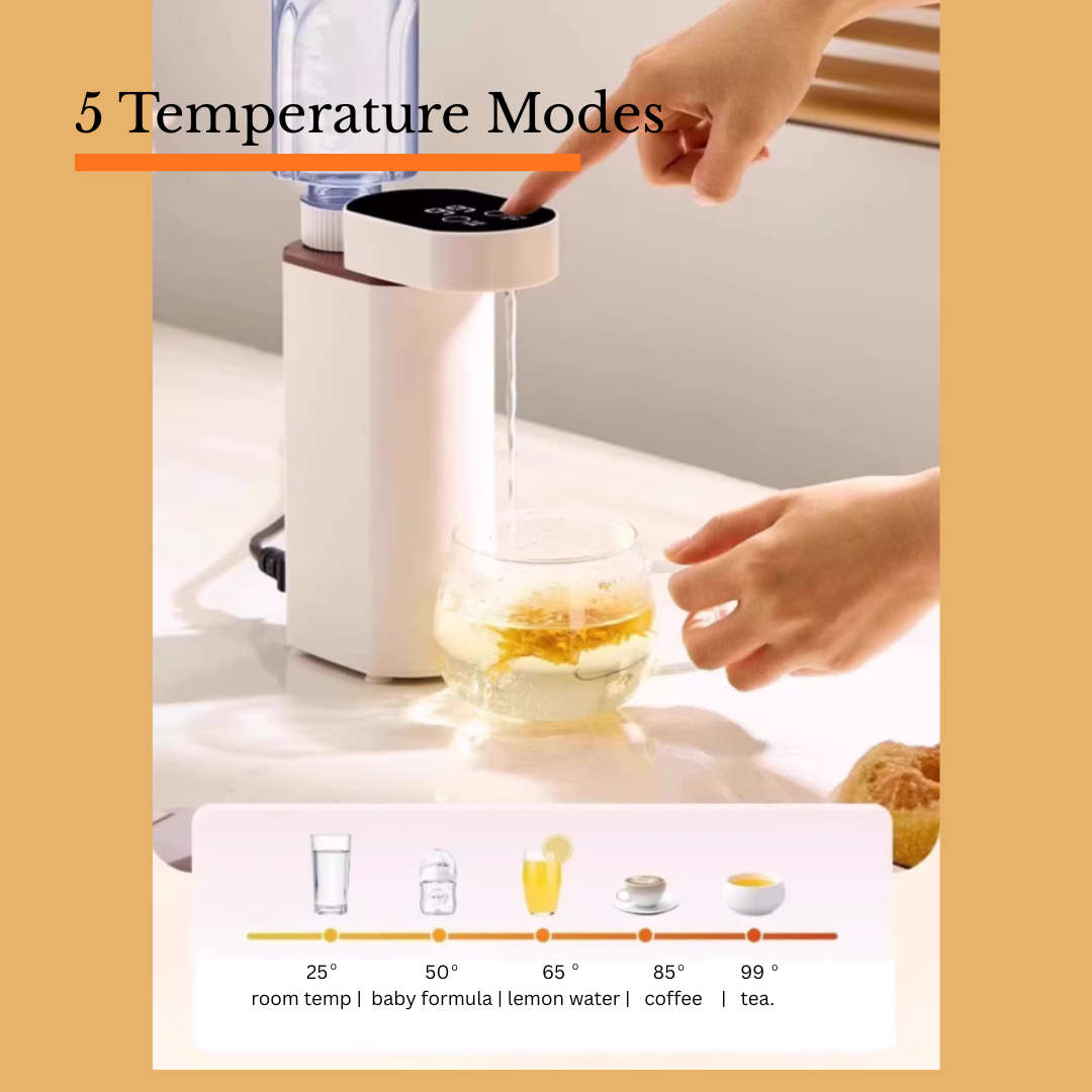 Instant Heating Portable Water Dispenser & Kettle