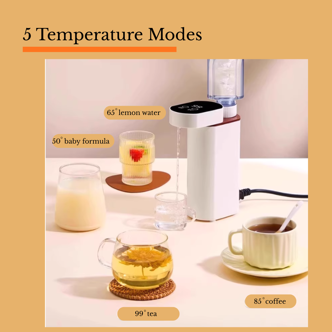 Instant Heating Portable Water Dispenser & Kettle