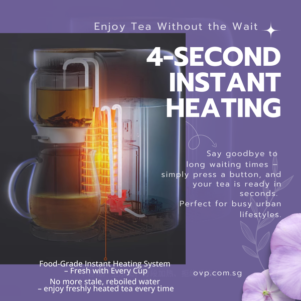 FREE Instant Hot Brew Tea Maker with 12-mth OVP Tea Subscription Plan