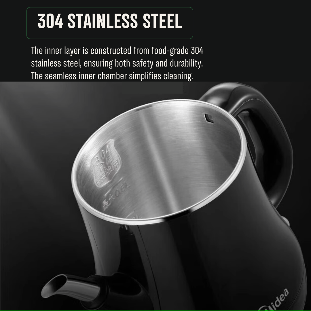 Midea Electric Tea Kettle - Safe and Convenient for Your Family