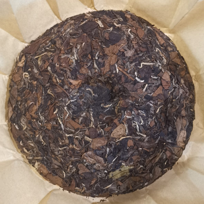 OVP Fu Ding white tea, 1043 Shou Mei White Tea, 2010 Tea cake 350 gms