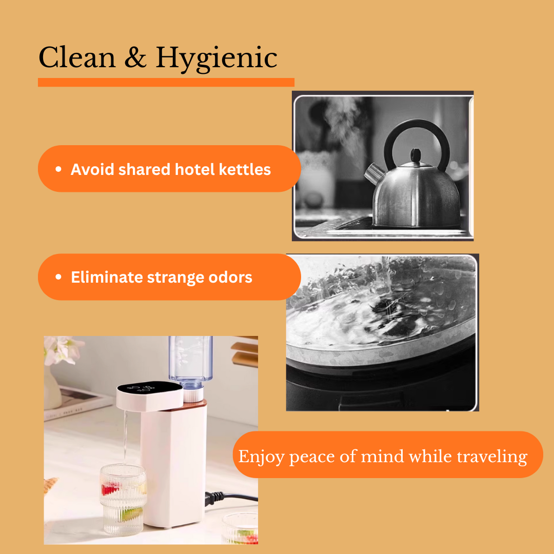 Instant Heating Portable Water Dispenser & Kettle