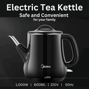 Midea Electric Tea Kettle - Safe and Convenient for Your Family