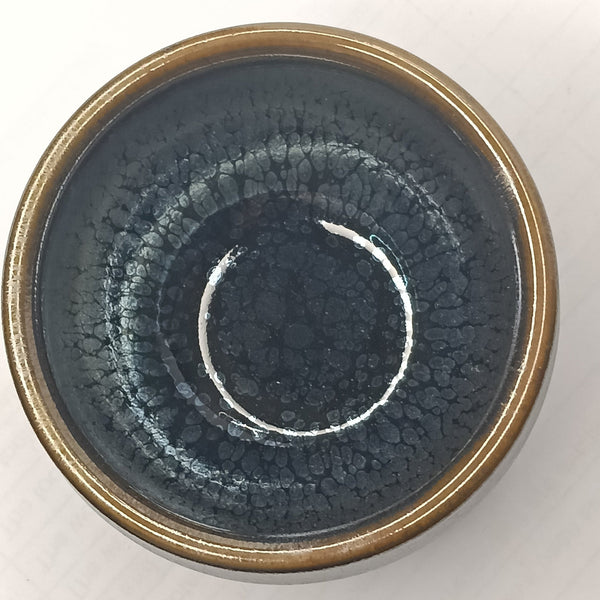 Premium Jianzhan (Tenmoku) Tea Bowls, Jian Ware, Celestial Serenity 建盏 品茗茶碗 小圆满 束口盏