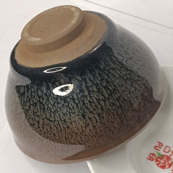 Premium Jianzhan (Tenmoku) Tea Bowls, Jian Ware, Golden Partridge 建盏 品茗茶碗 金鹧鸪 束口盏