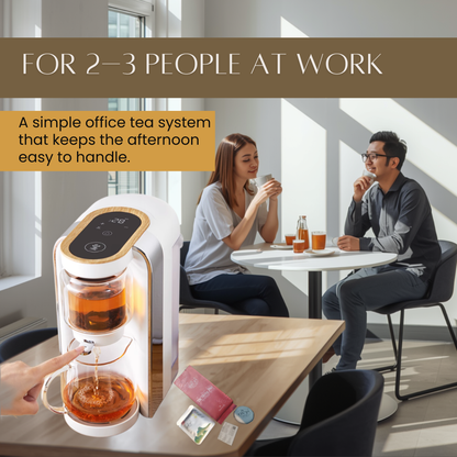 Office Pair | A ready-to-run tea system for 2–3 people at work