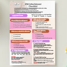 3PM Coffee Rebound Checklist (Free Download)