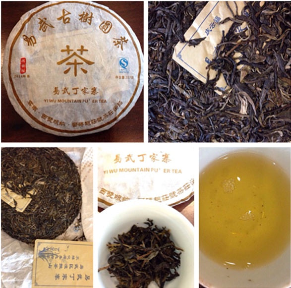 Yiwu – Dingjia Village Sheng PuEr 2014 from ancient trees by LZGC