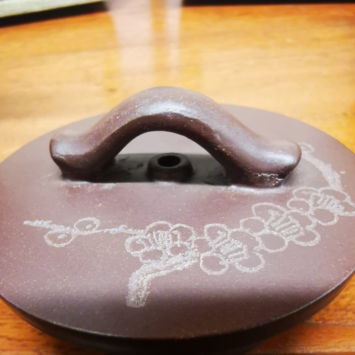 ZISHA TEAPOT SHI PIAO, HANDMADE BY ARTIST LEVEL 3, WANG LI-JUAN（L3-2019）Zi Ni
