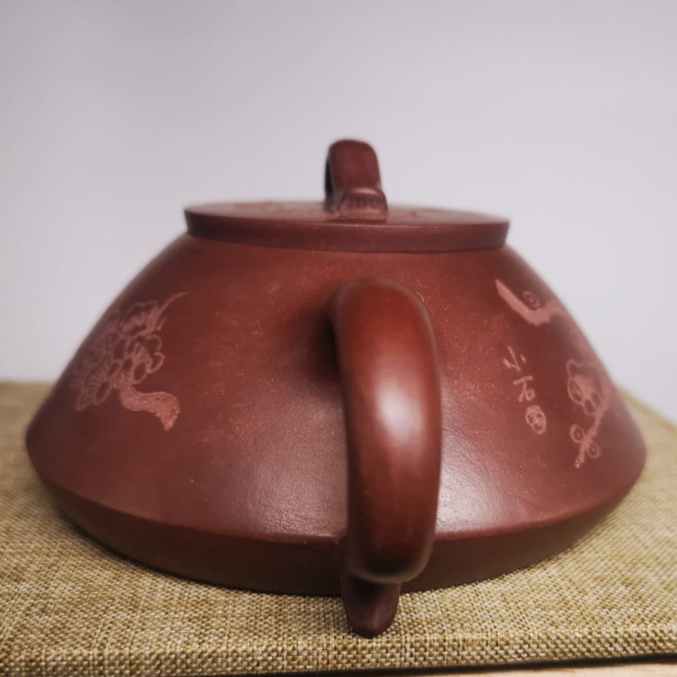 ZISHA TEAPOT SHI PIAO, HANDMADE BY ARTIST LEVEL 3, WANG LI-JUAN（L3-2019）Zi Ni