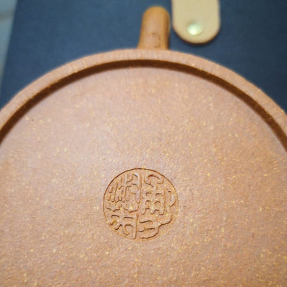 Zisha teapot Jing Lan, handmade by Artist Level 1, YONG Shu Ying (L1-1993) Jiang Po Ni
