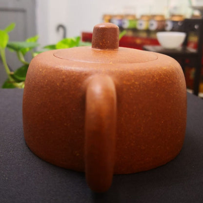 Zisha teapot Jing Lan, handmade by Artist Level 1, YONG Shu Ying (L1-1993) Jiang Po Ni