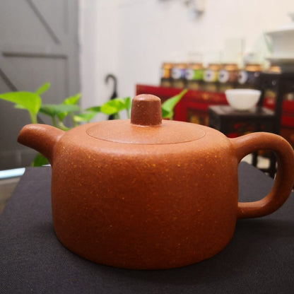 Zisha teapot Jing Lan, handmade by Artist Level 1, YONG Shu Ying (L1-1993) Jiang Po Ni