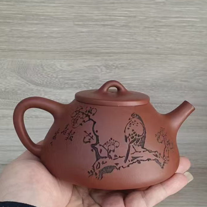 Zisha teapot by Level 1A Grandmasters, BAO Zi-Qiang 鲍志强 石瓢
