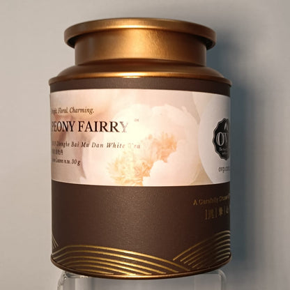 Peony Fairy™ 2019 Zhenghe Bai Mu Dan White Tea | 30g Loose Tea in Tin
