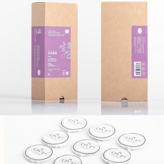 GOLDEN MELODY® Shou Pu-erh Mini Tea Cakes, for simple daily refills