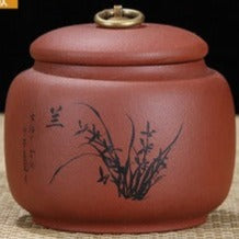 ZISHA TEA CADDY / CONTAINER, SMALL (APPROX. 300G LOOSE LEAVES)