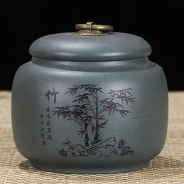 ZISHA TEA CADDY / CONTAINER, SMALL (APPROX. 300G LOOSE LEAVES)