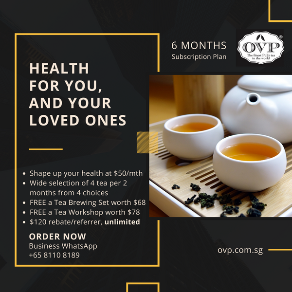 HEALTH 6-mth OVP Tea Subscription Plan