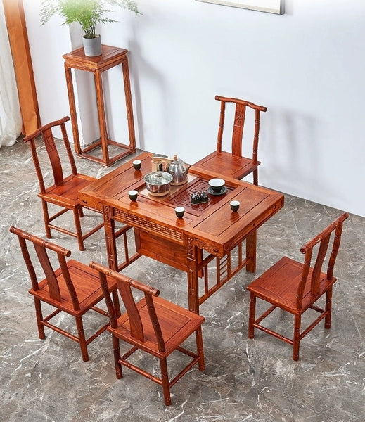 African rosewood Tea Table Set