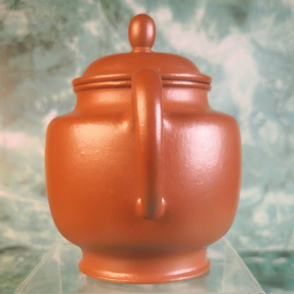 Zisha teapot Gong Deng, handmade by Studio Craftsmanship WANG Jian-Zhong,Zu Ni