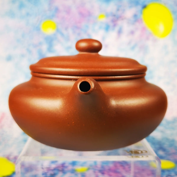 Zisha teapot Fang Gu, handmade by Skillful artist 实力派匠人 紫泥  ZI NI “仿古”