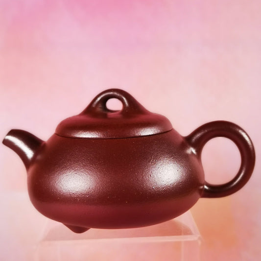 Zisha teapot Shi Piao, handmade ZHOU Fa-Ming ("Father of Shihong")