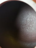 Zisha teapot Shi Piao, handmade ZHOU Fa-Ming ("Father of Shihong")