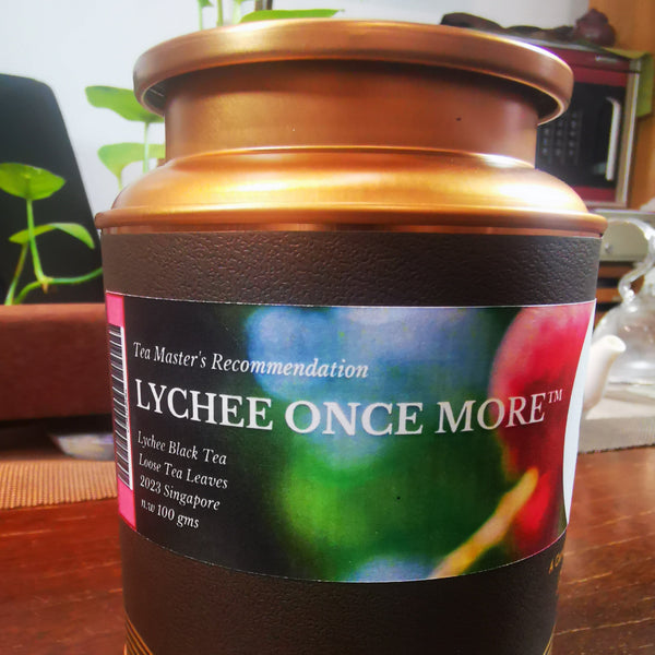 LYCHEE ONCE MORE Lychee Black Tea loose leaves