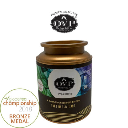 FRESH FUSION® Award-Winning Old Village Sheng PuEr Loose Tea in Gift Tin