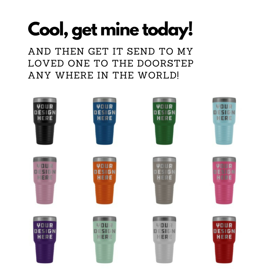 Custom-made Vacuum Tumbler made in USA directly to your doorstep - OVP Tea