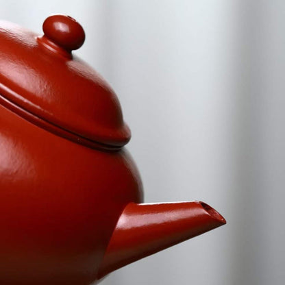 Zisha teapot by artist Level 4, ZHU Li-Ping 朱丽萍（L4-2015）赵庄 朱泥 水平