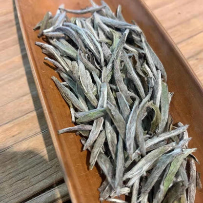 Silver Fairy™ OVP Fu Ding white tea, 1812 White Hair Silver Needles White Tea, loose Tea in Tin