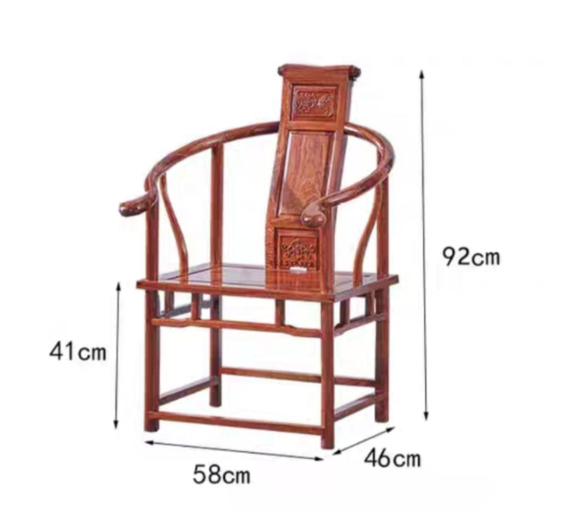 African rosewood Tea Table Set