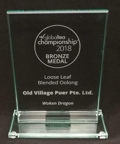 WOKEN DRAGON®, Award-Winning Old Village Jasmine Oolong Loose Tea - OVP Tea