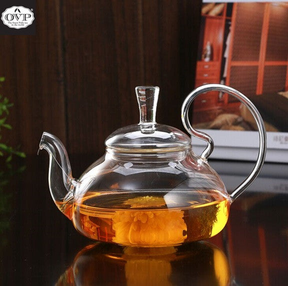 Old Village PuEr Tea Borosilicate Glass Teapot - OVP Tea